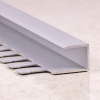 ПО-П12 П-образный профиль для плитки до 12 мм, алюминий анодированный, цвет серебро, длина 2700 мм