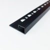 PJQSA 10-SL12 Профиль PROJOLLY SQUARE H= 10 мм, алюминий STONE LINE, цвет чёрный, длина 2700 мм